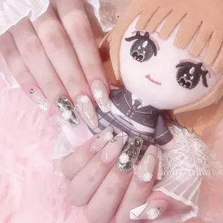 ネイル nail salin moca京橋店所属・🧸moca京橋店 Akari💕のネイルデザイン