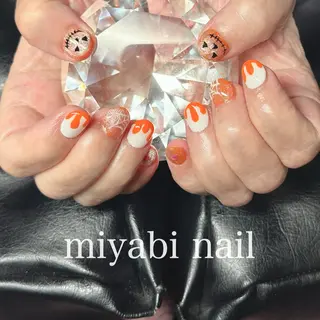 ネイル miyabi nail 桂川駅近くのネイルデザイン