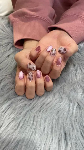 ネイル RICO NAIL所属・RICO Nail パーツつけ放題🌈のネイルデザイン