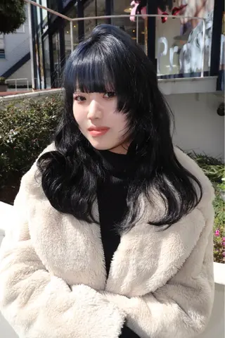 ロング カラー ヘアアレンジ @kyoniyy KYONIのヘアスタイル