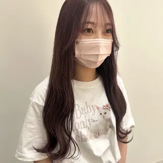 ロング カラー recipe 黒木 彩那のヘアスタイル