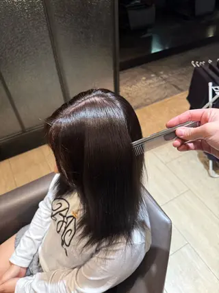 ミディアム LYNE所属・モデル様大募集❗️ 上名 快音のヘアスタイル