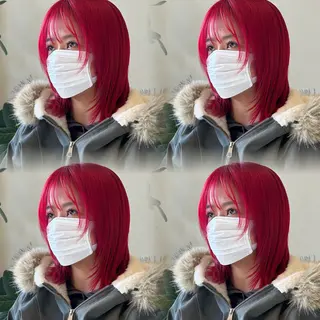 ミディアム カラー ニュートラルカラー 🧊横田 さえのヘアスタイル