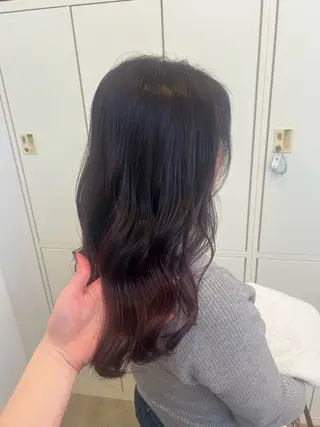 ミディアム éclat hairs beau group所属・西田 颯花のヘアスタイル