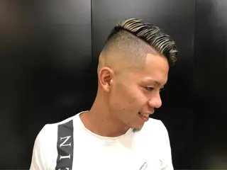 ショート カラー メンズ 溝口 和弘のヘアスタイル