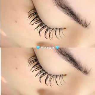 マツエク・マツパ 似合わせ アヤナのヘアスタイル