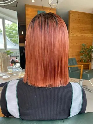 ミディアム カラー ill.所属・ill［イル］大須 kojimaのヘアスタイル