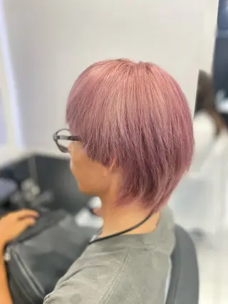 カラー メンズ エクステ ひょう/germeのヘアスタイル