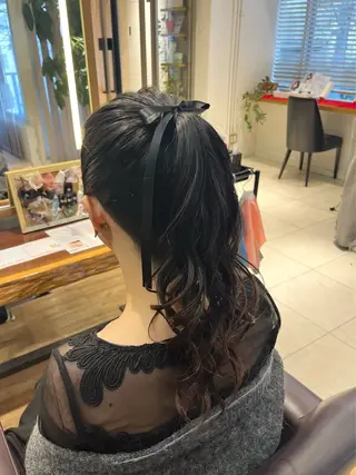 ヘアアレンジ ᴛᴏᴍᴏᴋᴀ / ᴄʜᴇʀɪのヘアスタイル