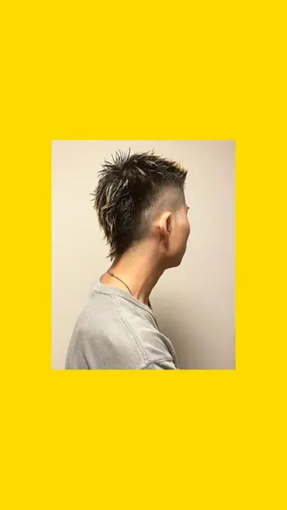 ショート メンズ Guru's Cut & Stand所属・ナルケ トモヤのヘアスタイル