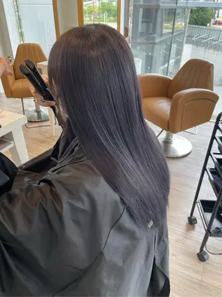 ロング ボブカットモデル/パ ーマ/harunaのヘアスタイル