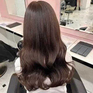 ロング ダブルカラー特化✨ /透明感カラーゆりあのヘアスタイル