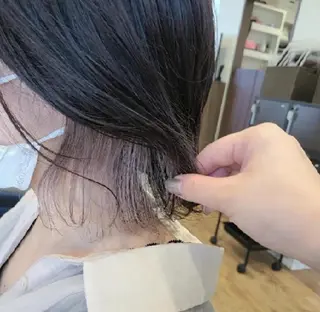 ミディアム カラー 関口 友菜のヘアスタイル