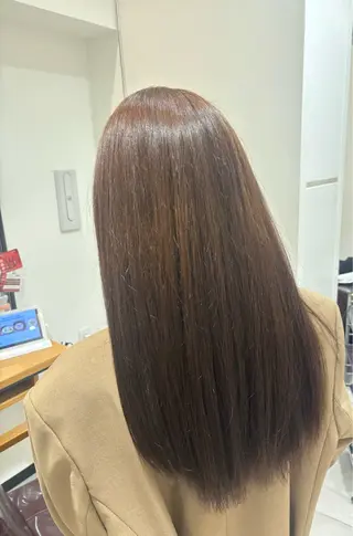 カラー 艶カラー/赤み消しカ ラー/yukiのヘアスタイル