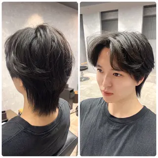 ショート メンズ 松本 悠吾のヘアスタイル