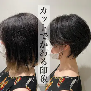 ショート 韓国くびれレイヤー 🇰🇷はづきのヘアスタイル