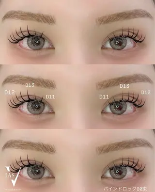 マツエク・マツパ VIAS YURINAのマツエク・マツパデザイン