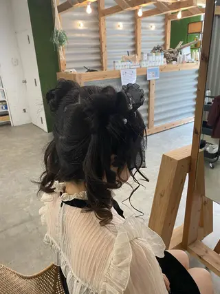 ヘアアレンジ Seaby / 木上 綾菜のヘアスタイル