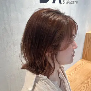 ミディアム カラー DX SHARE SALON所属・matka白髪ぼかし 大人ヘア/KEIKOのヘアスタイル