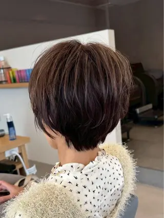ショート Himeka 🌷レディースカットのヘアスタイル