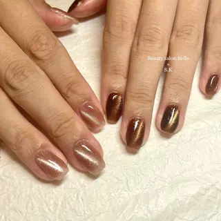 ミディアム ネイル ラヴィアンローズ所属・S. kurumiのネイルデザイン