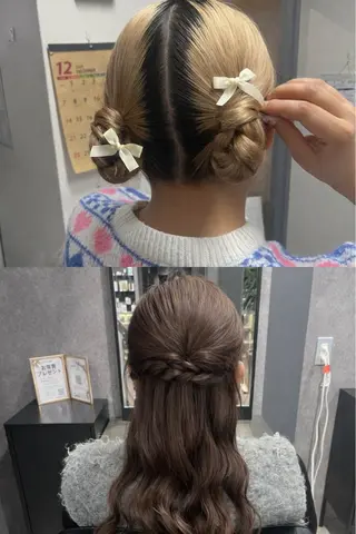 ヘアアレンジ ink aiのヘアスタイル