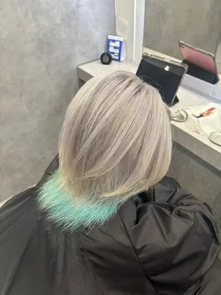 ショート カラー メンズ きぃちゃん/カラー 特化/いろあそび🦋のヘアスタイル