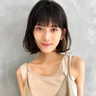 ミディアム 💫期間限定価格💫 似合わせカット🧚のヘアスタイル