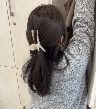 セミロング 暖色/girlyヘア /yumeka🩰のヘアスタイル