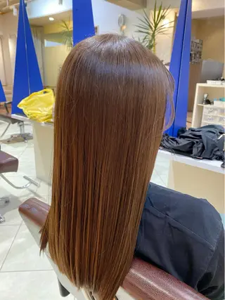 ロング カラー 石井 佑樹のヘアスタイル