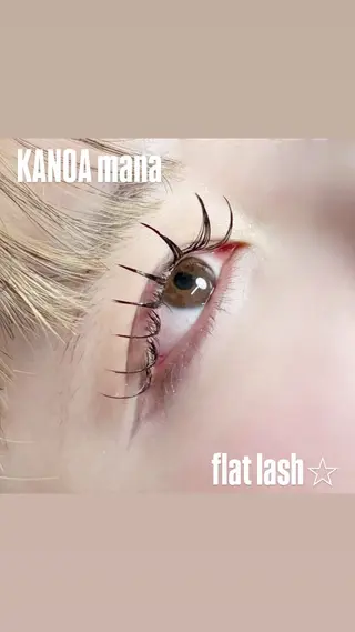 マツエク・マツパ KANOA manaのマツエク・マツパデザイン