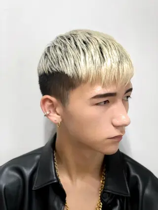 ショート カラー メンズ メンズStylist 山根慧のヘアスタイル
