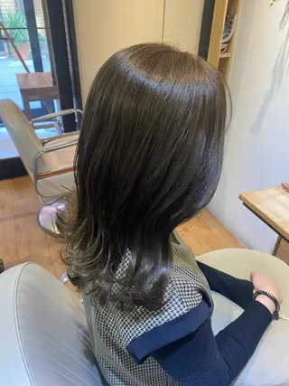 セミロング newi京橋 【sachi】のヘアスタイル