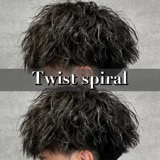 ショート パーマ メンズ 🖤Ayumi🖤 メンズ特化❤️‍🔥のヘアスタイル