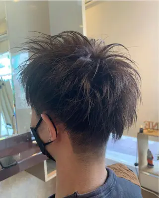 ショート メンズ 大島 裕也のヘアスタイル