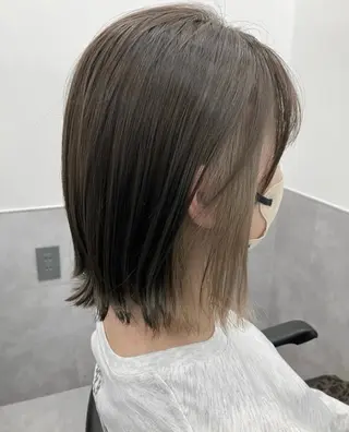 ミディアム カラー ヘアアレンジ GO TODAY SHEiRE SALON所属・カラーソムリエ取得 多田まこのヘアスタイル