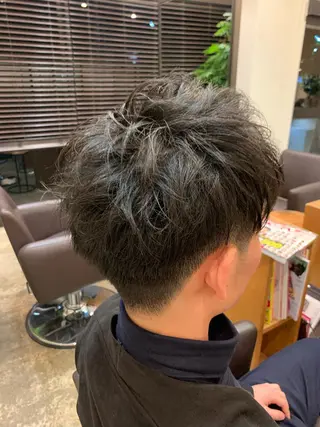 ショート メンズ FUGA hair 元住吉店所属・林下 優花のヘアスタイル