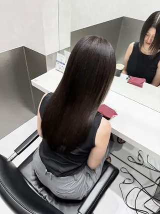 ロング 美髪職人あお🦕 髪質改善｜原宿のヘアスタイル