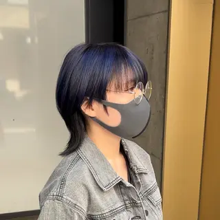 ショート カラー aura所属・CONAN｜盛岡ボブ 特化/タッセルボブのヘアスタイル