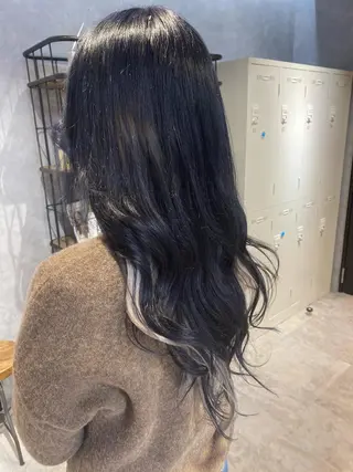 ロング Cielro【 シェイロ 】所属・Cielro/ダブル カラー/西田咲希のヘアスタイル