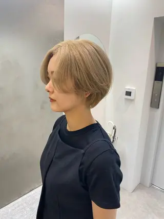 ショート 韓国/レイヤー/艶髪 ルキアのヘアスタイル