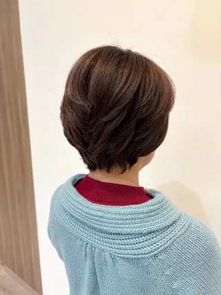 ショート 石平 暖のヘアスタイル