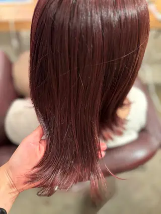 カラー 髪質改善カラー ベージュ🤎YUMEのヘアスタイル