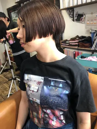 ショート クオーレ hairのヘアスタイル