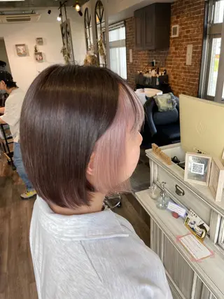 ミディアム カラー Felice Erikaのヘアスタイル