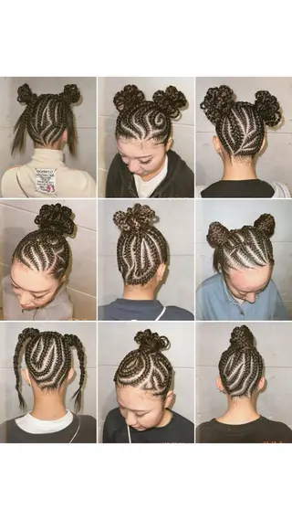 吉野 華乃のヘアスタイル