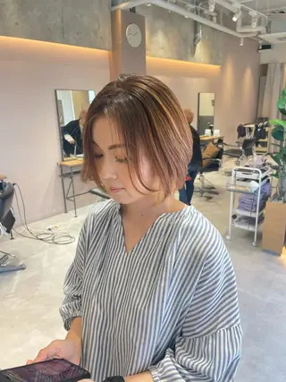 ショート Le rond ロンド所属・Le rond吹田店のヘアスタイル
