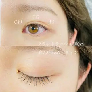 マツエク・マツパ Fuka (ふうか)のマツエク・マツパデザイン