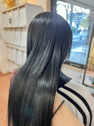 ロング カラー 石井 佑樹のヘアスタイル