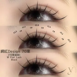 マツエク・マツパ 𝐧𝐞𝐨𝐧新宿 ❤️𝐀𝐲𝐚のマツエク・マツパデザイン